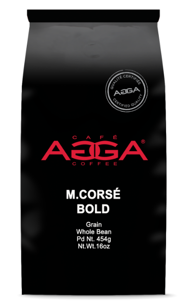 AGGA Mélange Corsé 454g Grains/AGGA Bold Blend 454g Whole Bean