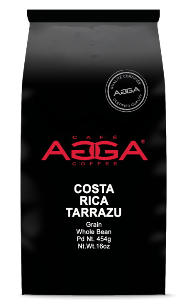 AGGA Costa Rica Tarrazu 454g Grains/AGGA Costa Rica Tarrazu 454g Whole Bean