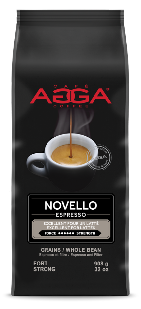Espresso Novello, excellent pour le latté